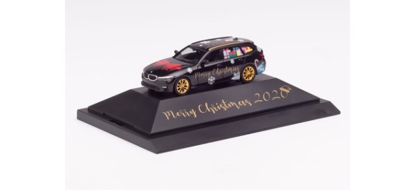 Herpa: BMW 3er Touring „Herpa Weihnachts-PKW 2020“ (102162)