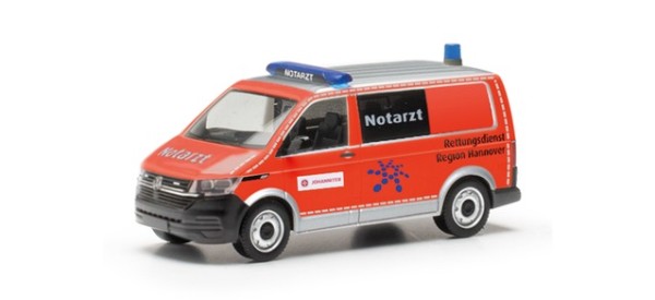 Herpa VW T6.1 Bus NEF "Rettungsdienst Region Hannover/Johanniter"