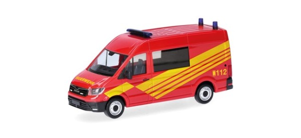 Herpa MAN TGE Halbbus Hochdach "Feuerwehr"