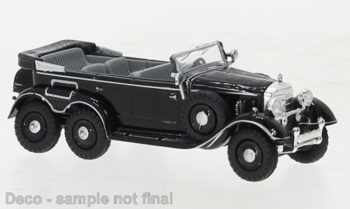 Brekina: Mercedes G4 (1938) schwarz (21078)