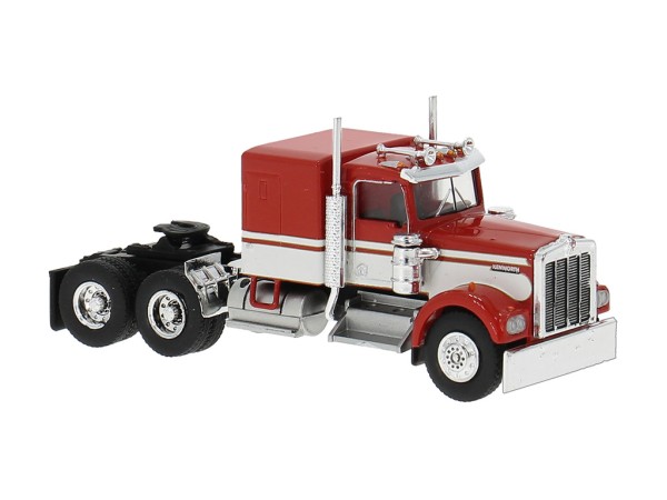 Brekina Kenworth W 900 Zugmaschine (1977) rot / schwarz