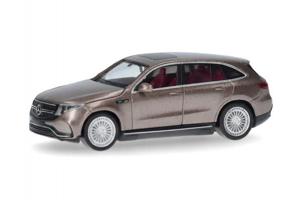 Herpa Mercedes-Benz EQC AMG, mojavesilber