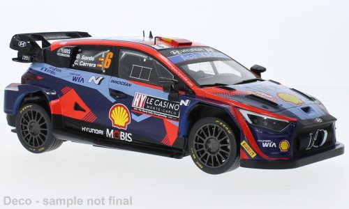 IXO Hyundai i20 N, No.6, WRC1, Rally Monte Carlo , D.Sordo/C.Carrera, 2023