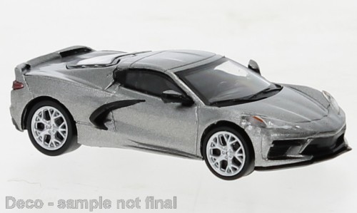PCX87 Chevrolet Corvette C8 (2020) grau-met. (870674)