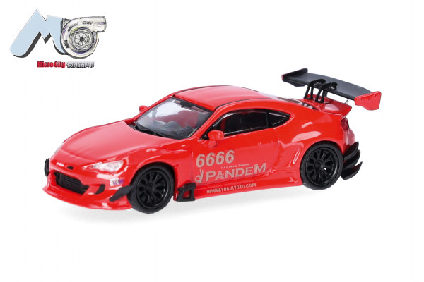Herpa MicroCity Toyota GT86, rot