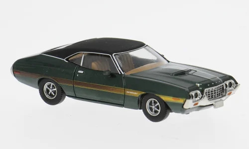 Brekina Ford Gran Torino Sport 1969 grün-metallic/schwarz