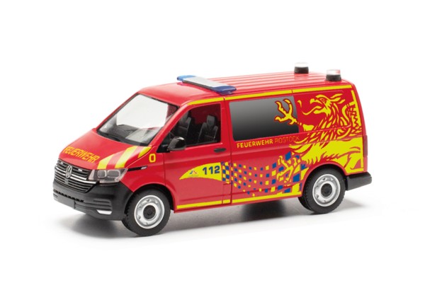 Herpa VW T6.1 Bus "Feuerwehr Rostock"