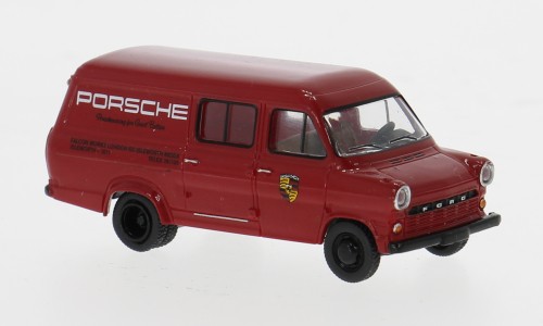 Brekina Ford Transit lang MK "Porsche UK" (GB)