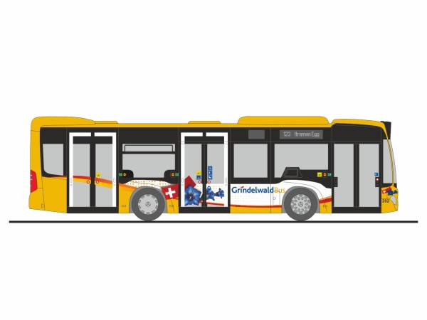 Rietze:Mercedes-Benz Citaro K´12 "Grindelwald" (CH)