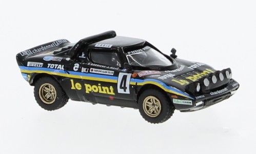 Brekina Lancia Stratos HF No.4 "Le Point" 1981