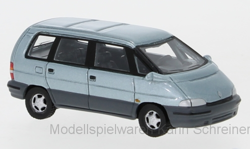 BoS Renault Espace II (1991) hellblau-met. in PC (87706)