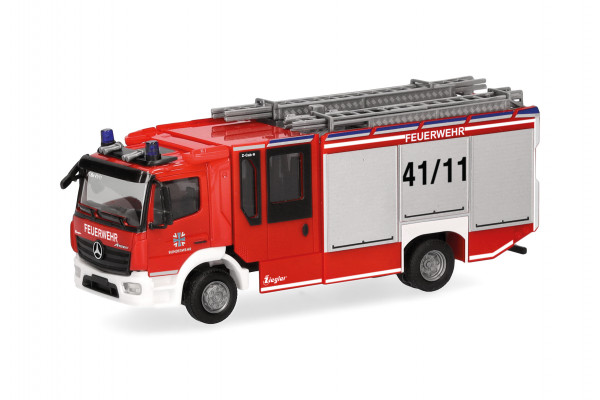 Herpa Mercedes-Benz Atego 13 Z-Cab "Bundeswehr/Feuerwehr"