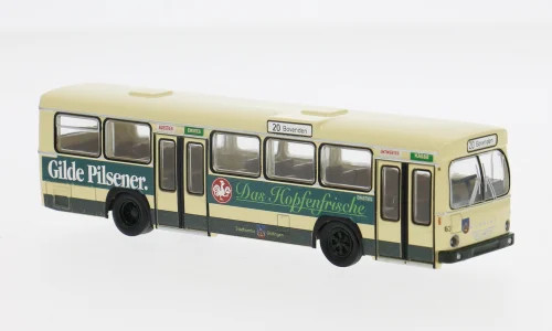 Brekina Büssing BS 110 V aus Göttingen Gilde Pilsener