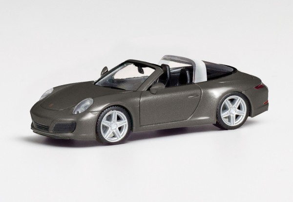 Herpa Porsche 911 Targa 4 achatgrau-met. (038867-002)