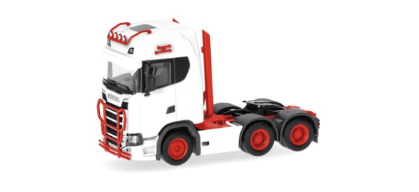 Herpa Scania CS 20 HD Zugmaschine 3achs (6x4) weiß/rot
