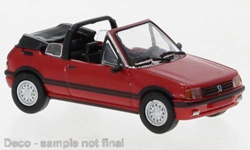 PCX87 Peugeot 205 Cabriolet (1986) rot (870502)