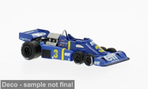 Brekina Tyrrell P34, Jody Scheckter´s "3" 1976