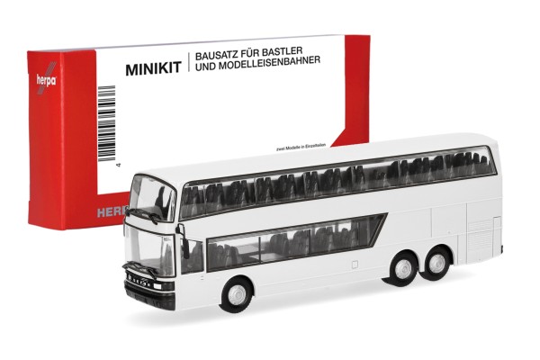 Herpa-Minikit Setra 228 DT, weiß (1 Stück)