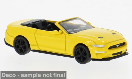PCX87 Ford Mustang VI Cabrio (2020) gelb (870566)