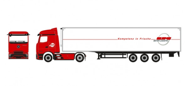 Herpa MB Actros L ProCabin Streamspace Kühlkoffer-Sz. „Ludwig Meyer“
