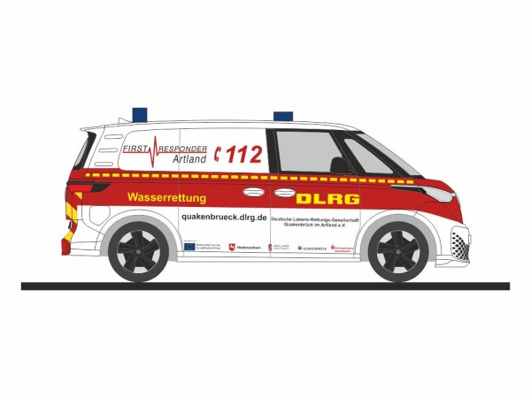 Rietze: Volkswagen ID.Buzz Cargo "DLRG Quakenbrück im Artland"