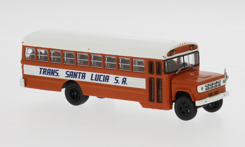 Brekina Dodge Schoolbus "Trans Santa Lucia" aus der Karibik
