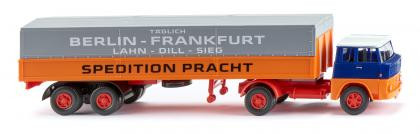 Wiking Henschel Pritschensattelzug "Spedition Pracht" (051504)