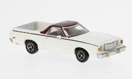 Brekina Ford Ranchero weiß/rot