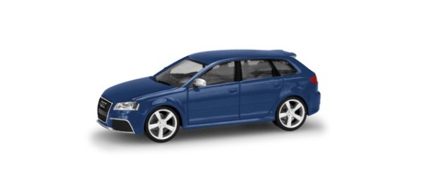 Herpa Audi RS3 Sportback sepangblau perleffekt