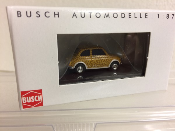 Busch Fiat 500 "Leopard" (48719)