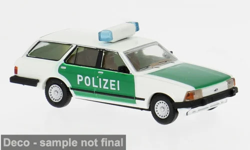 Brekina Ford Granada II Turnier 1984 der Polizei