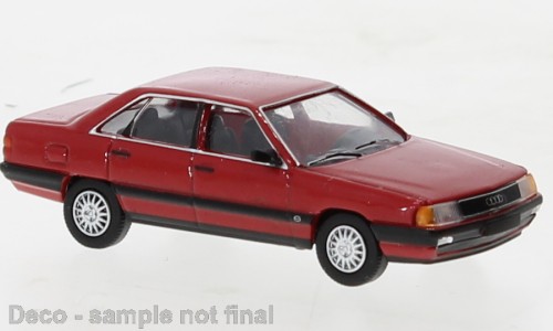 PCX87 Audi 100 (C3) (1982) rot (870437)