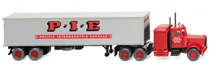 Wiking Peterbilt Containersattelzug "Pacific Intermount. Express"