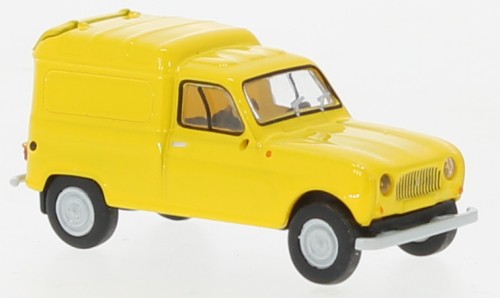Brekina Renault R4 Fourgonnette, gelb, 1961