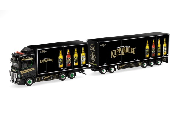 Herpa Scania CS 20 Hochdach Schwedencombi-Hz. "Kopparberg" (S)