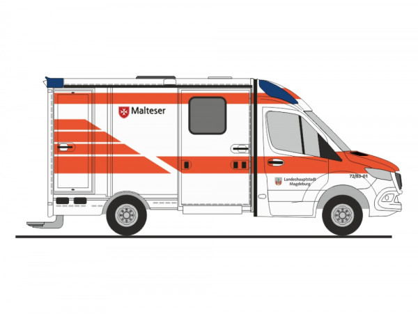 Rietze:System Strobel RTW ´18 "Malteser Magdeburg"