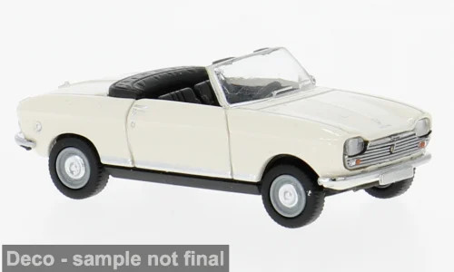 Brekina Peugeot 204 Cabrio weiß