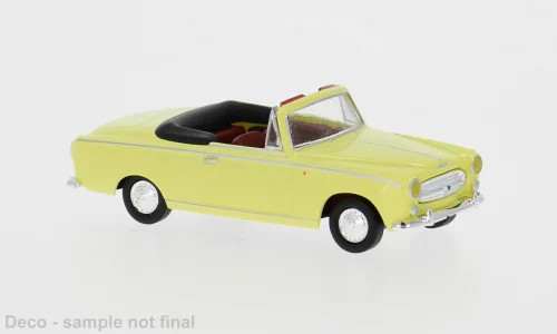 Brekina Peugeot 403 Cabrio gelb