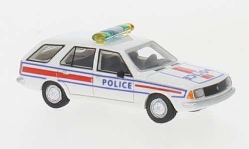 BoS: Renault 18 Break weiß/Dekor (1978) "Police" (87702)