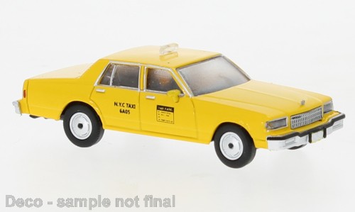 Brekina Chevrolet Caprice (1987) "New York Taxi" (19702)