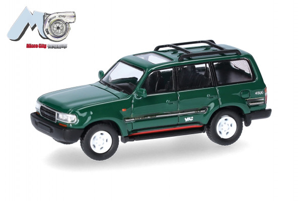Herpa MicroCity: Toyota Landcruiser 80, grün