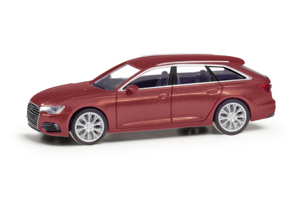 Herpa Audi A6 Avant Tangorot Metallic