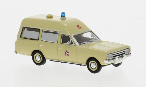 Brekina Opel Rekord C KTW "Johanniter"