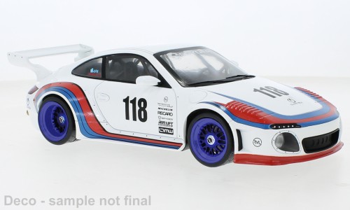 MCG Porsche Old & New 997 weiss/Dekor, "Martini" Basis: 911 (997) 2020 (18328)