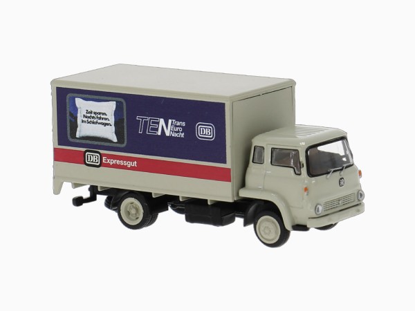 Brekina Bedford TK der DB mit Werbung für den Nachtzug