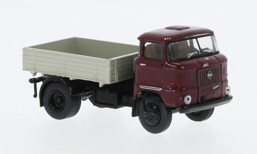 Brekina IFA W50 Zugmaschine rot/grau