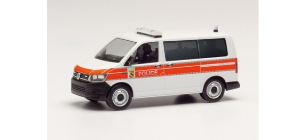 Herpa VW T6 Bus m. Heckklappe „Police Bern“ (CH) (096911)