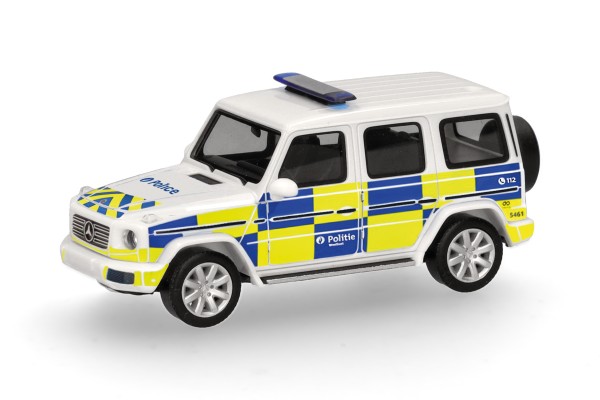 Herpa MB G-Klasse (W463) "Politie" (Belgien)
