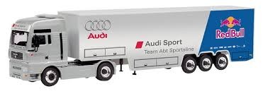 Schuco: MAN TGA Koffer-Sz. "Team Abt Sportline-Red Bull" (22687)
