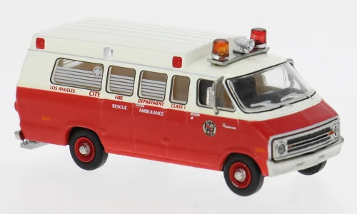 Brekina Dodge B200 Ambulance aus Los Angeles